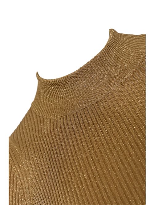 Maglia Spezie a costine in maglia lurex Oro chiaro MM Max Mara | 2526366108600001